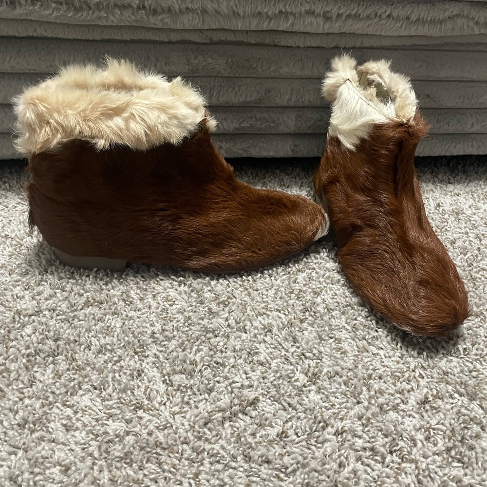 Vintage Fur Cowboy Boots Fineline Sole Made in Australia - Picture 2 of 15